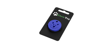 Glow in the Dark Cat Tag – 25mm | GlowTag
