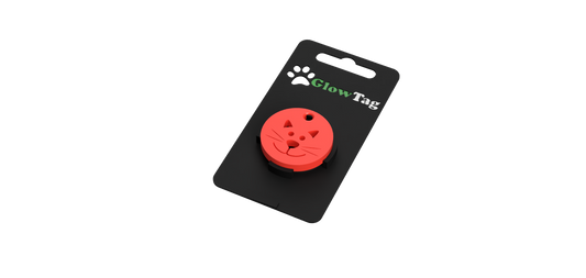 Glow in the Dark Cat Tag – 25mm | GlowTag