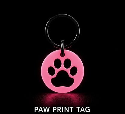 Glow in the Dark Dog Tag – 35mm | GlowTag