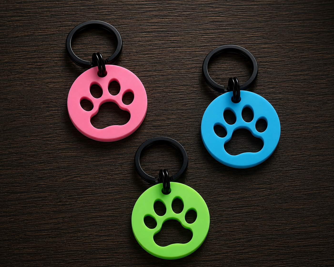 Glow in the Dark Dog Tag – 35mm | GlowTag