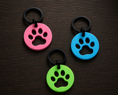 Glow in the Dark Dog Tag – 35mm | GlowTag