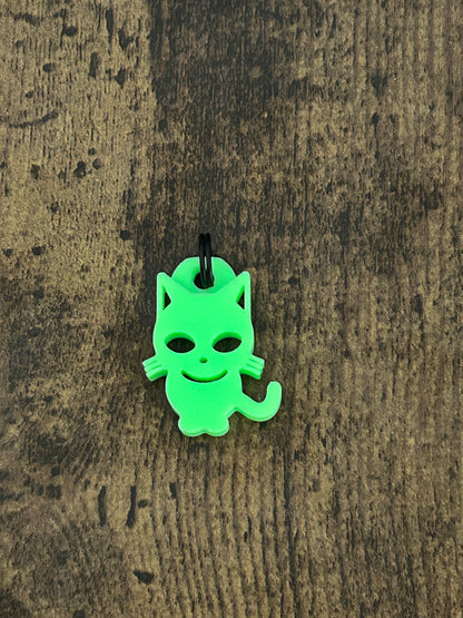 Glow in the Dark Pet Tag – Spooky Cat |GlowTag