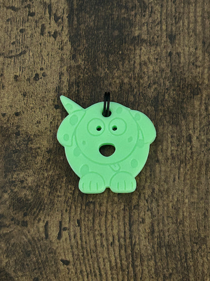 Glow in the Dark Pet Tag – Dalmatian Pup Tag | GlowTag