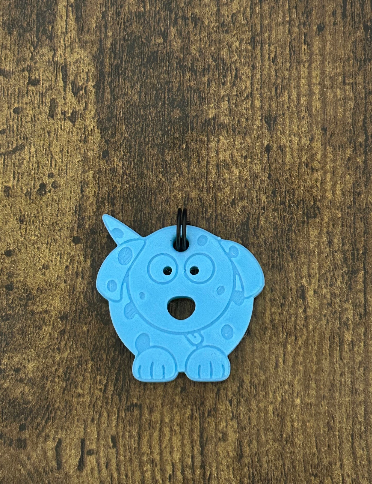 Glow in the Dark Pet Tag – Dalmatian Pup Tag | GlowTag