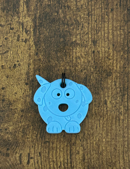 Glow in the Dark Pet Tag – Dalmatian Pup Tag | GlowTag