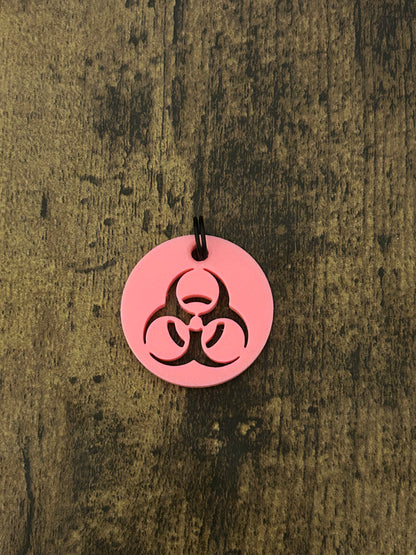 Glow in the Dark Pet Tag – Biohazard | GlowTag