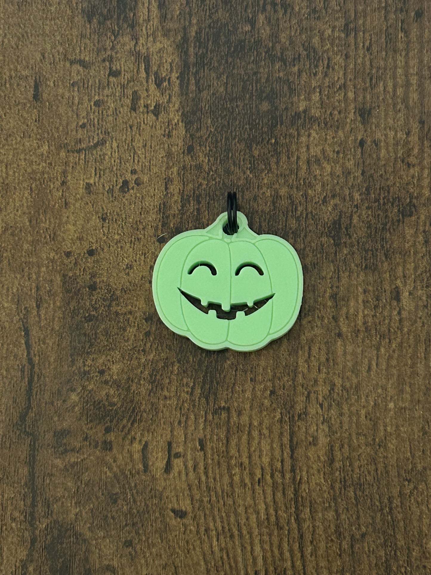 Glow in the Dark Pet Tag –Pumpkin| GlowTag