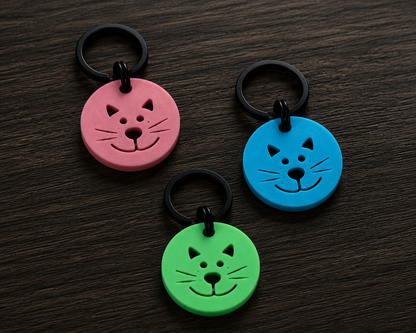 Glow in the Dark Cat Tag – 25mm | GlowTag